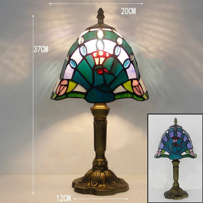 Lampe Tiffany Paon