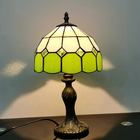 Lampe Tiffany verte