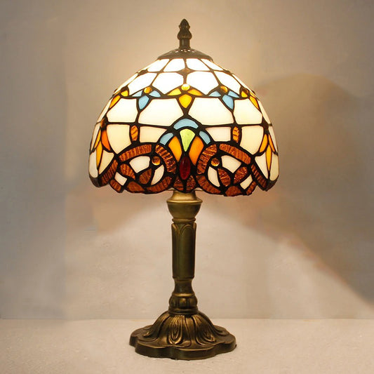 Lampe en Vitrail Tiffany