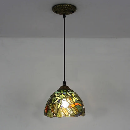 Suspension Tiffany Libellule