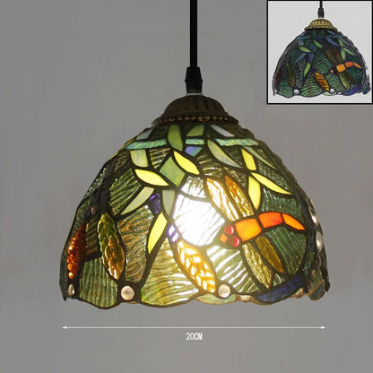 Suspension Tiffany Libellule